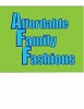 Affordable Family Fashions